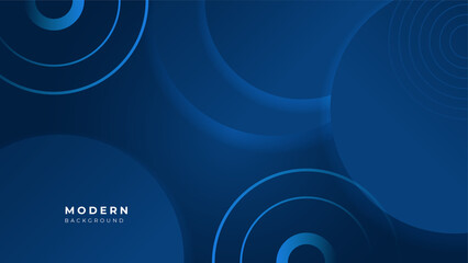 Modern blue background abstract Geometric pattern light