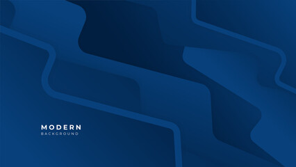 Modern blue background abstract Geometric pattern light