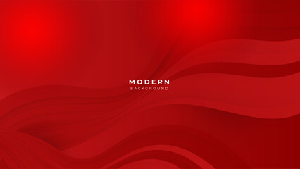 red geometric shapes abstract modern technology background design. Vector abstract graphic presentation design banner pattern background web template.