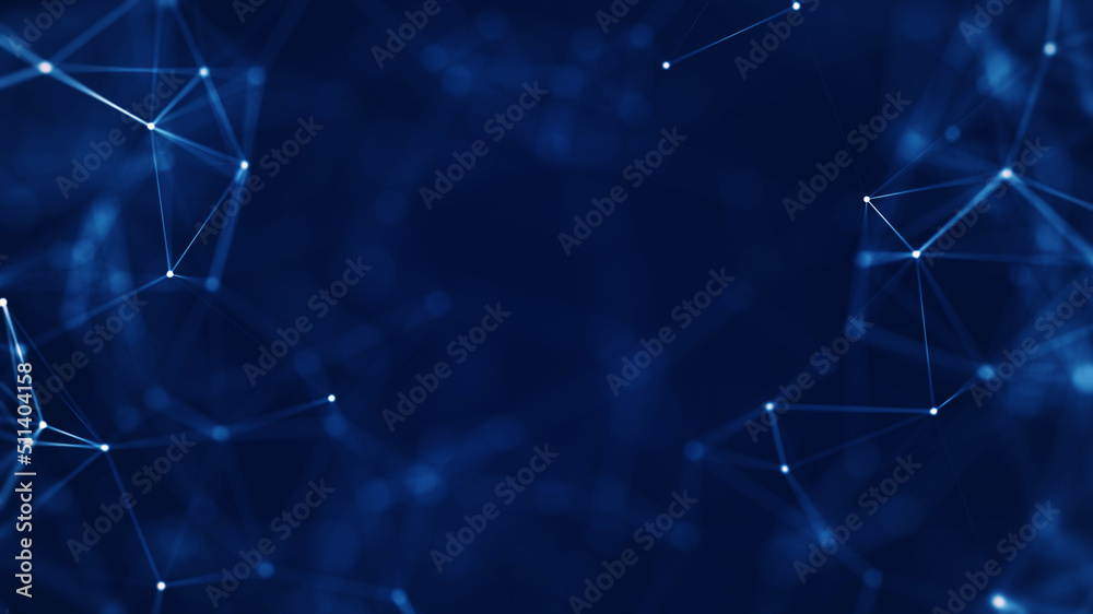 Fototapete abstract concepts of cybersecurity technology and digital data protection. protect internet connecti