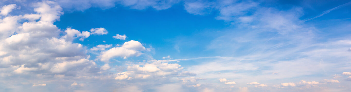 Strong blue clouds sky replacement image background