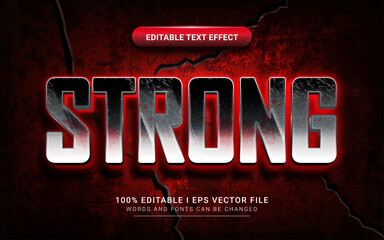 strong text effect