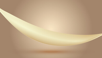 golden curved supple smooth textured lines texture background