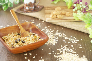 オートミールの健康な食事