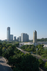 Naklejka premium Science City Plaza, Huangpu District, Guangzhou