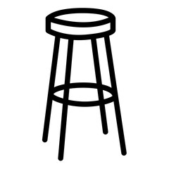 cafe chair icon