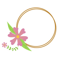 Flowers wreath