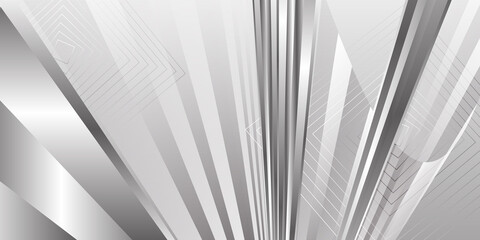 Silver background with lines