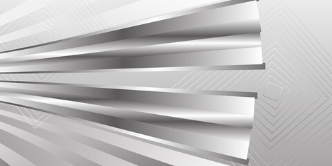 Silver background with lines
