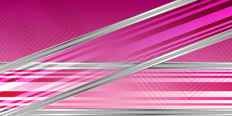 Abstract pink and silver background
