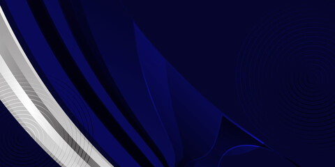 Abstract blue silver background