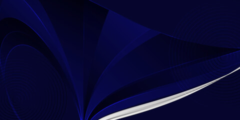 Abstract blue silver background