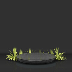 Obraz na płótnie Canvas elegant 3d render podium for elegant design
