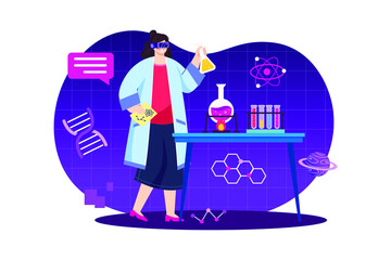 Scientist in the metaverse