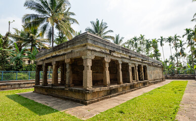 Fototapeta na wymiar Ancient Jain Temple at Wayanad.