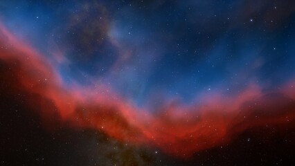 Space nebula, for use with projects on science, research, and education. Illustration
