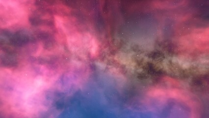 Space nebula, for use with projects on science, research, and education. Illustration
