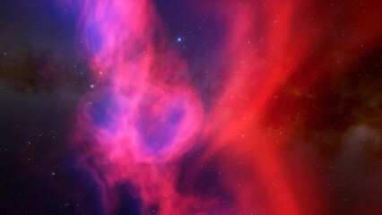 Space nebula, for use with projects on science, research, and education. Illustration
