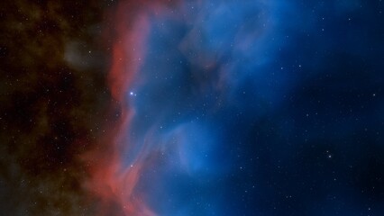 Space nebula, for use with projects on science, research, and education. Illustration

