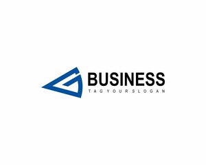 Business logo with letter G design