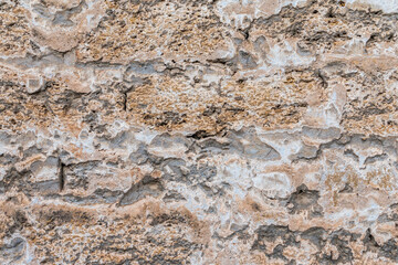 Detail of stone texture for background. Surface of the marble with brown tint