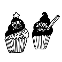 Ice cream hand lettering quote. Vector illustration
Adulting happens, ice cream helps
All you need is ice cream
Ice cream solves all