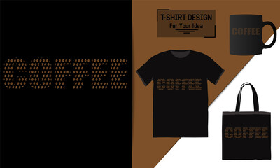 Coffee t shirt design