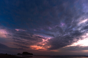 Fototapeta premium Oregon coast sunset