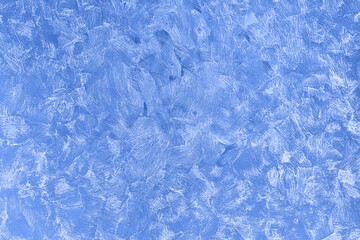 Obraz na płótnie Canvas Texture of blue decorative plaster or concrete.