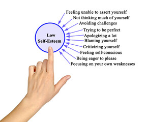 Ten drivers of  Low Self-Esteem