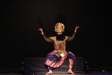 indian ethnic traditional acting dance performance