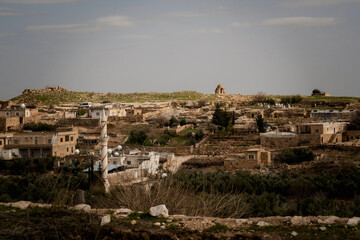 Fototapeta na wymiar The village of Dara in the ancient city