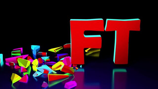 Turning NFT from multi-colored shards