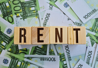 Word rental housing transport clothes and cash euros