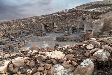 Karahan Tepe/ archaeological site in Sanliurfa /Turkey © ayse y