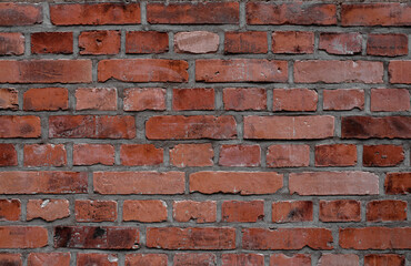 red brick wall