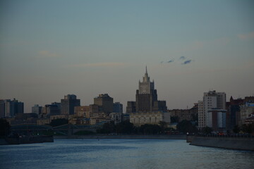 Fototapeta premium one of the days in Moscow