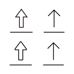 Upload icon vector. load data sign and symbol