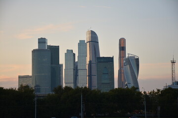 Fototapeta premium one of the days in Moscow