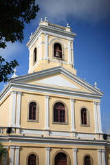 マカオMacauの風景（タイパ島のカルモ教会）