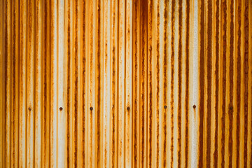 錆びたトタン壁の背景素材