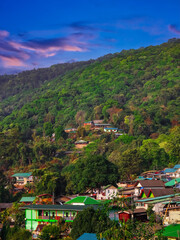 Doi Pui Hmong Village Chiangmai nestled deep in the mountains of Chiang Mai Thailand. these tribal Villagers live deep in the forest trees  farms and live in peace and harmony with nature.