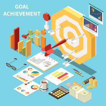 Goal Achievement Business Concept