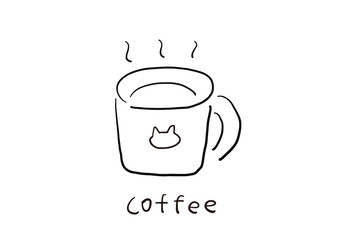 コーヒーショップのロゴ