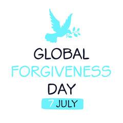 Global Forgiveness Day, held on 7 July.