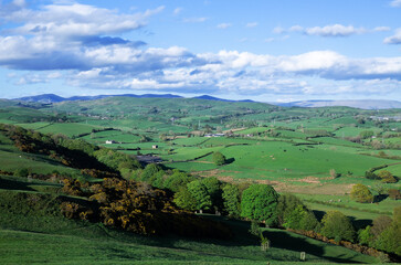 Landscape in North Yorkshire, UK