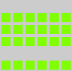 green squares on a delicate background, seamless pattern, wallpaper template, covers, postcards, fabrics, wrappers, packaging