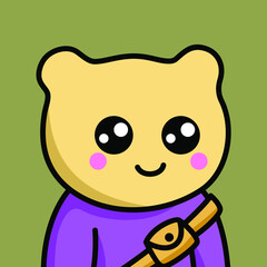 Vector illustration of characters, imagination, objects, animals, people and others