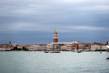 Fototapeta na wymiar Venise. Vue de la lagune. Italie.
