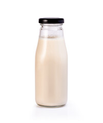 bottle of milk isolated